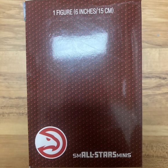smALL-STARS Minis NBA #11 Trae Young Atlanta Hawks 6" RED CHASE VARIANT - Picture 4 of 4